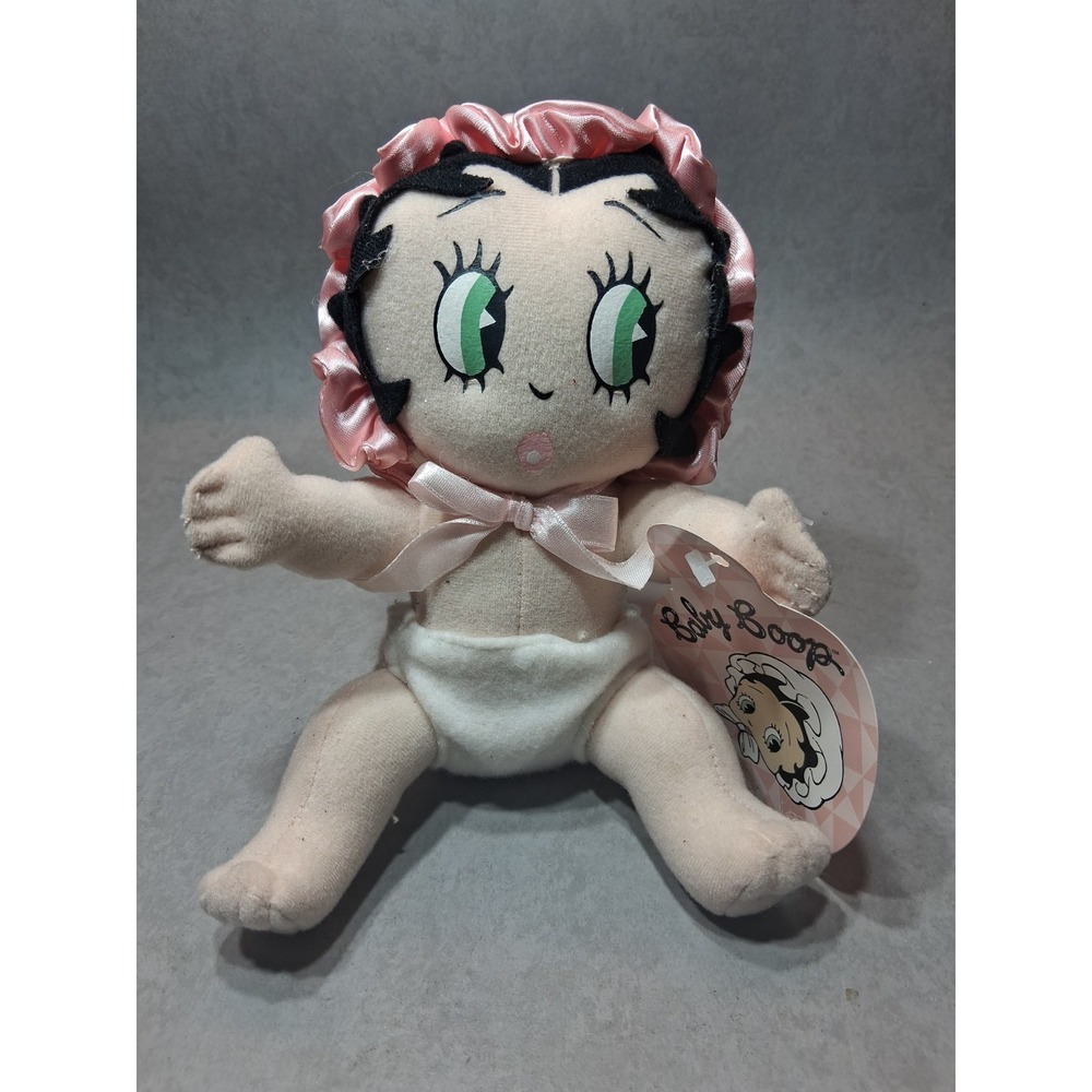 Vintage W/tag 2004 BETTY BOOP Baby Boop Plush 7" Doll NWT
